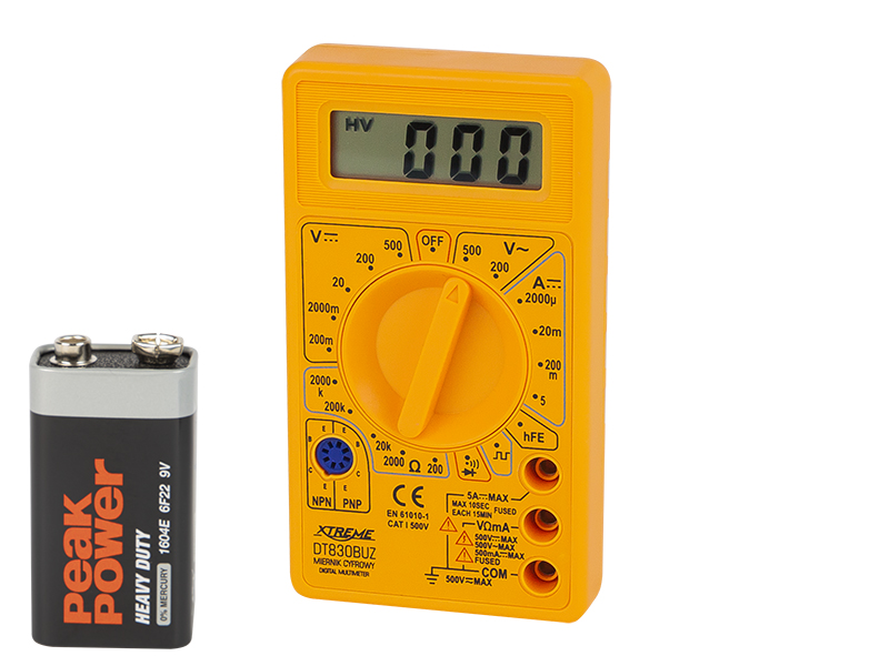 50-001 skaitmeninis skaitiklis multimetras dt830buz xtreme