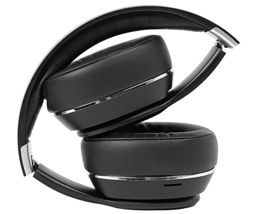 Belaidės ausinės su triukšmo slopinimu BTX700ANC, Bluetooth 5.3, juodos, iki 10 valandų veikimo trukmė