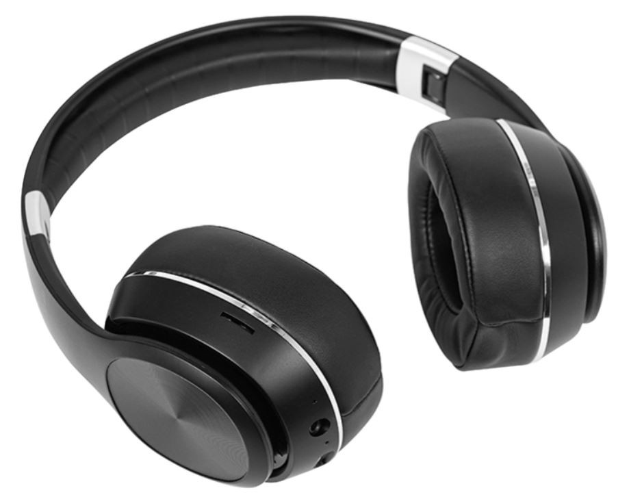 Belaidės ausinės su triukšmo slopinimu BTX700ANC, Bluetooth 5.3, juodos, iki 10 valandų veikimo trukmė