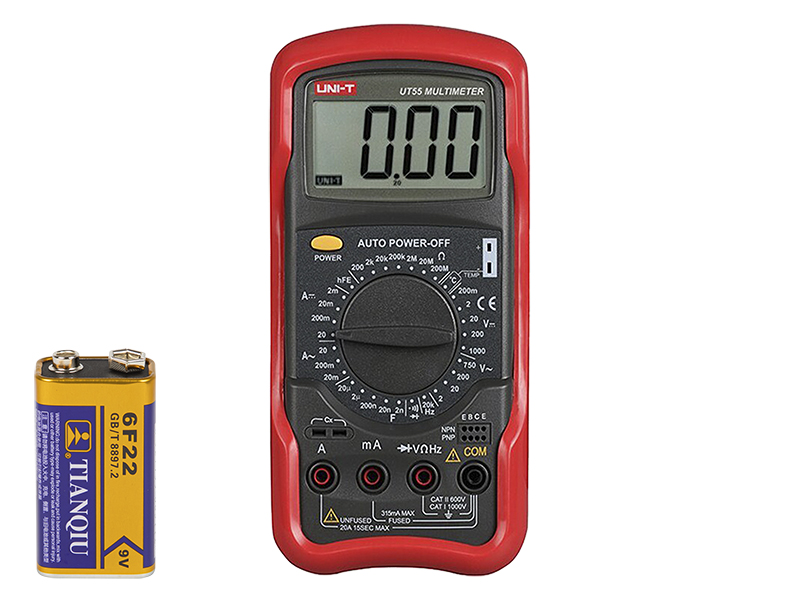 Multimetras ut55 uni-t