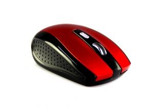 Belaidė pelė media-tech mt1113r, raudona