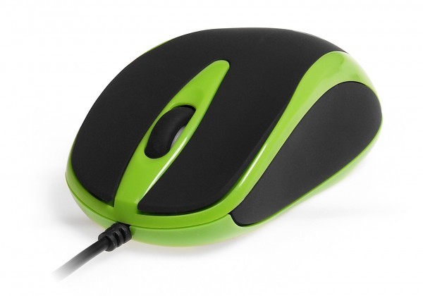 Laidinė pelė media-tech mt1091g, juoda-žalia