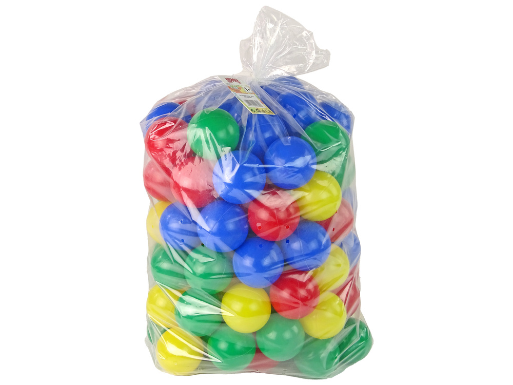 Spalvoti plastikiniai kamuoliukai hemar, 100 vnt
