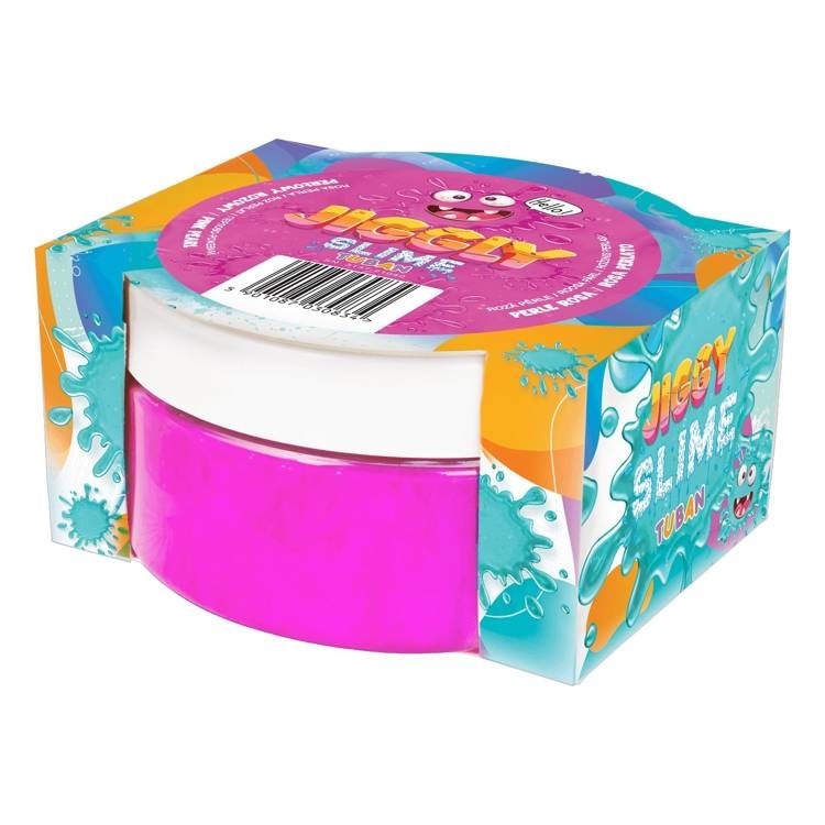 Jiggly slime - rožinis perlas - 200 g, tuban tu3598