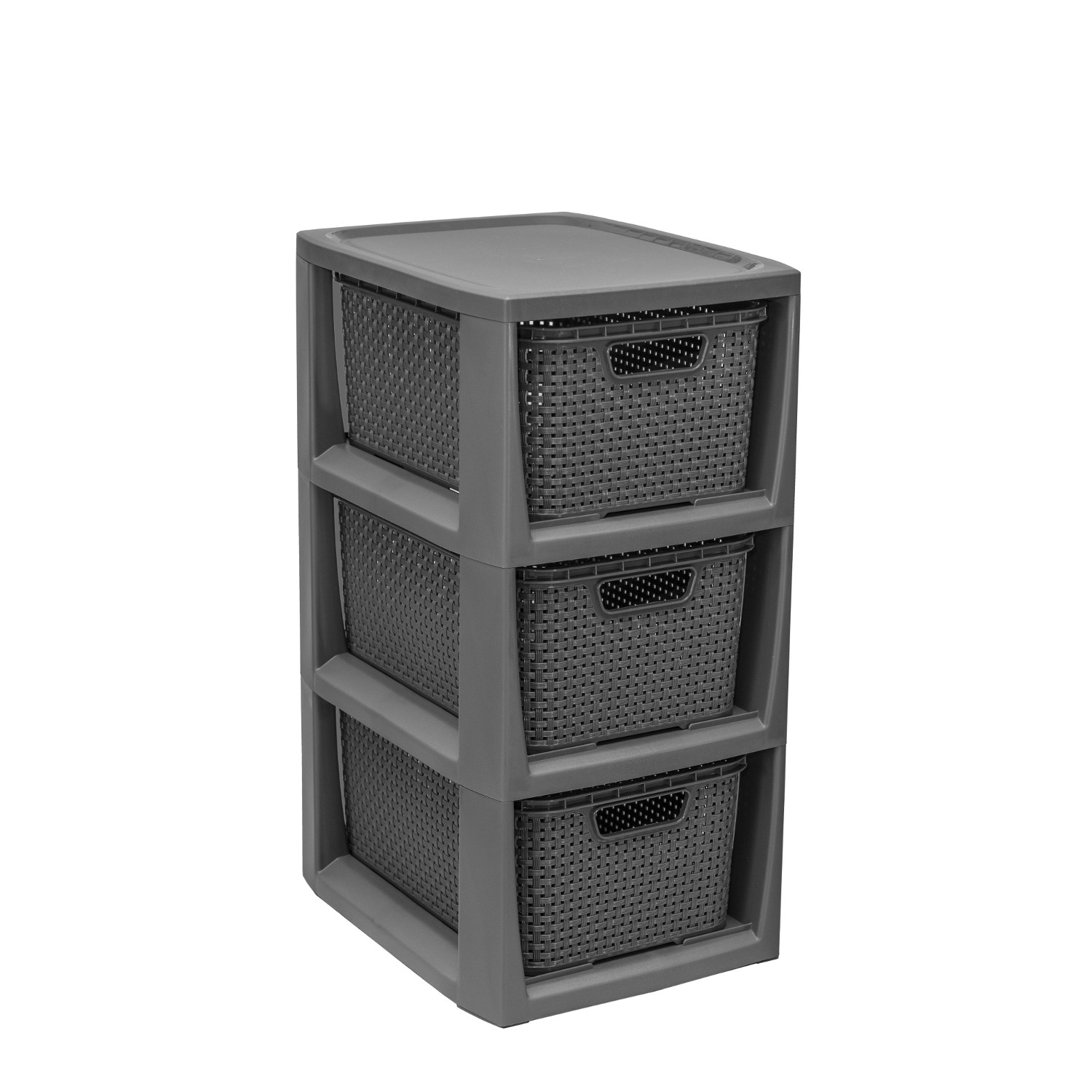 Branq lentyna su 3 krepšeliais Rattan, 21 l