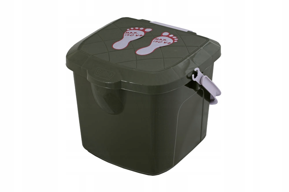 Branq kibiras / kėdutė 15,5 l žalia