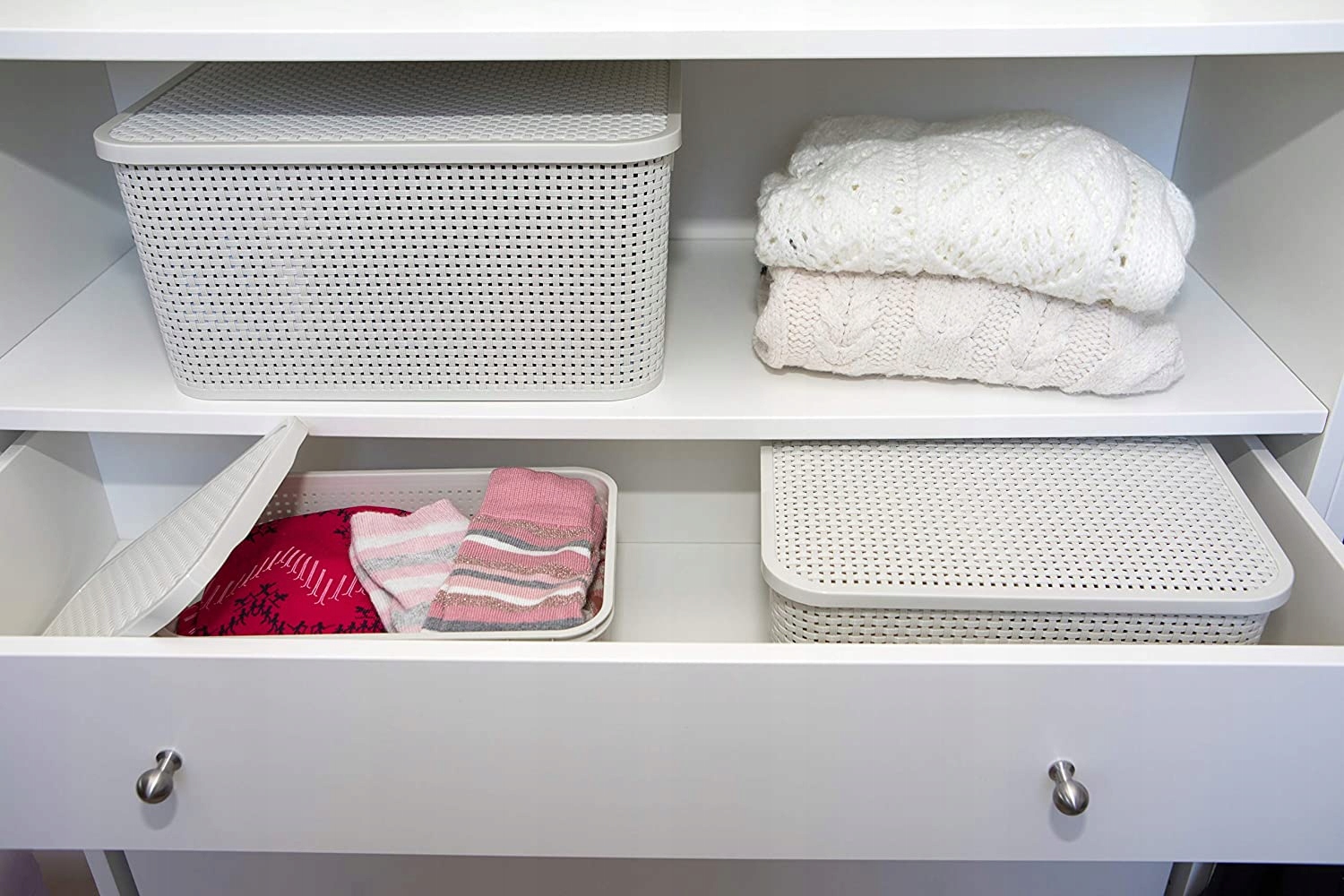 Branq Rattan dėžė daiktams, 19 l