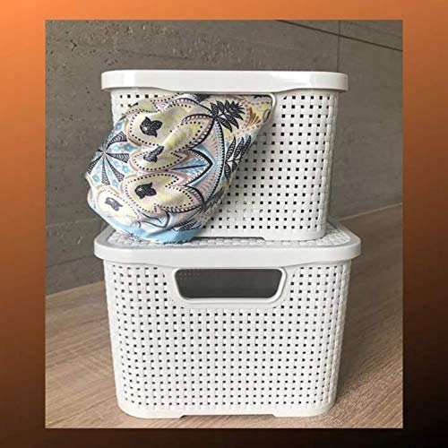 Branq Rattan dėžė daiktams, 19 l