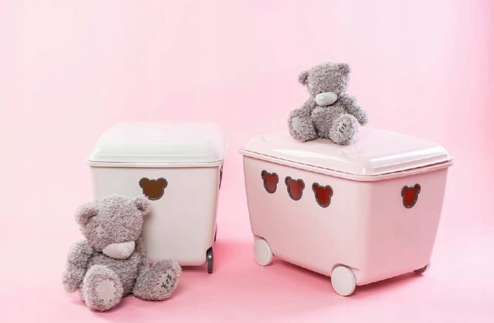 Branq žaislų dėžė Bear, 55 l