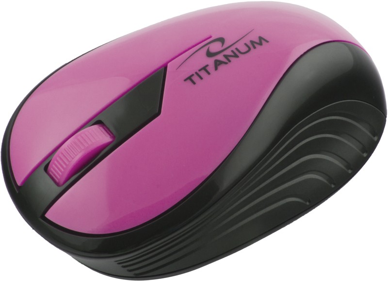 Belaidė pelė titanum tm114p, rožinė