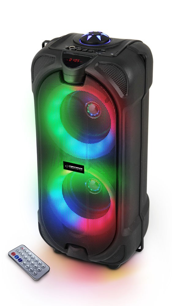 Nešiojamas garsiakalbis esperanza ep157 usb|microsd|mp3|bluetooth + fm wireless speaker 10w