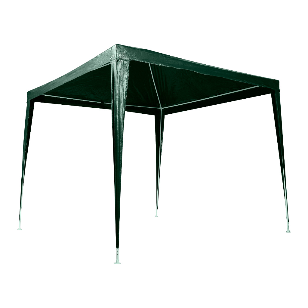 Žalia sodo paviljono palapinė 2,5x2,5 m