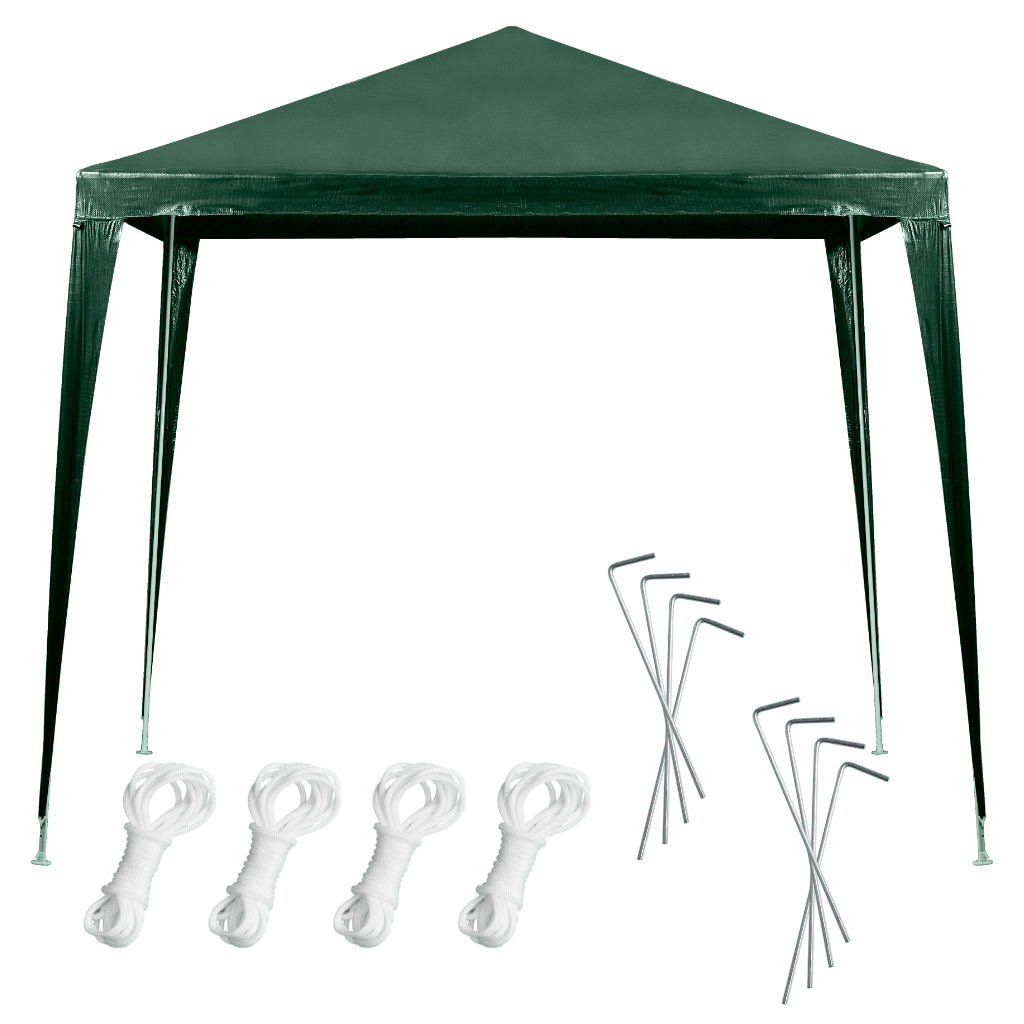 Žalia sodo paviljono palapinė 2,5x2,5 m