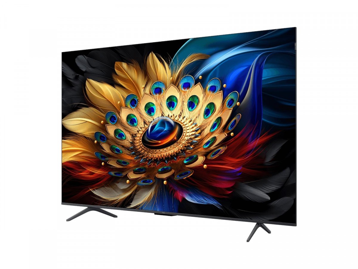 75 colių qled televizorius su 4k hdr ir google tv