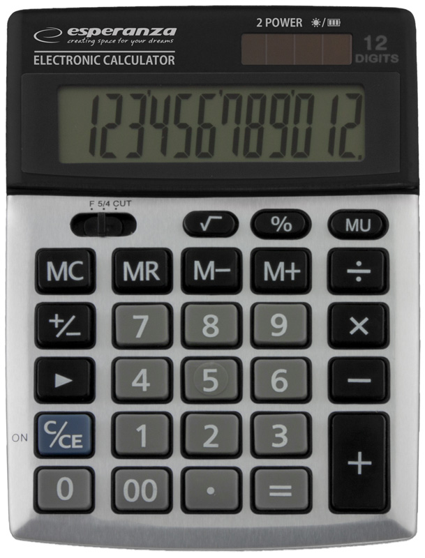 Skaičiuotuvas Esperanza ECL102 NEWTON (5901299903551)