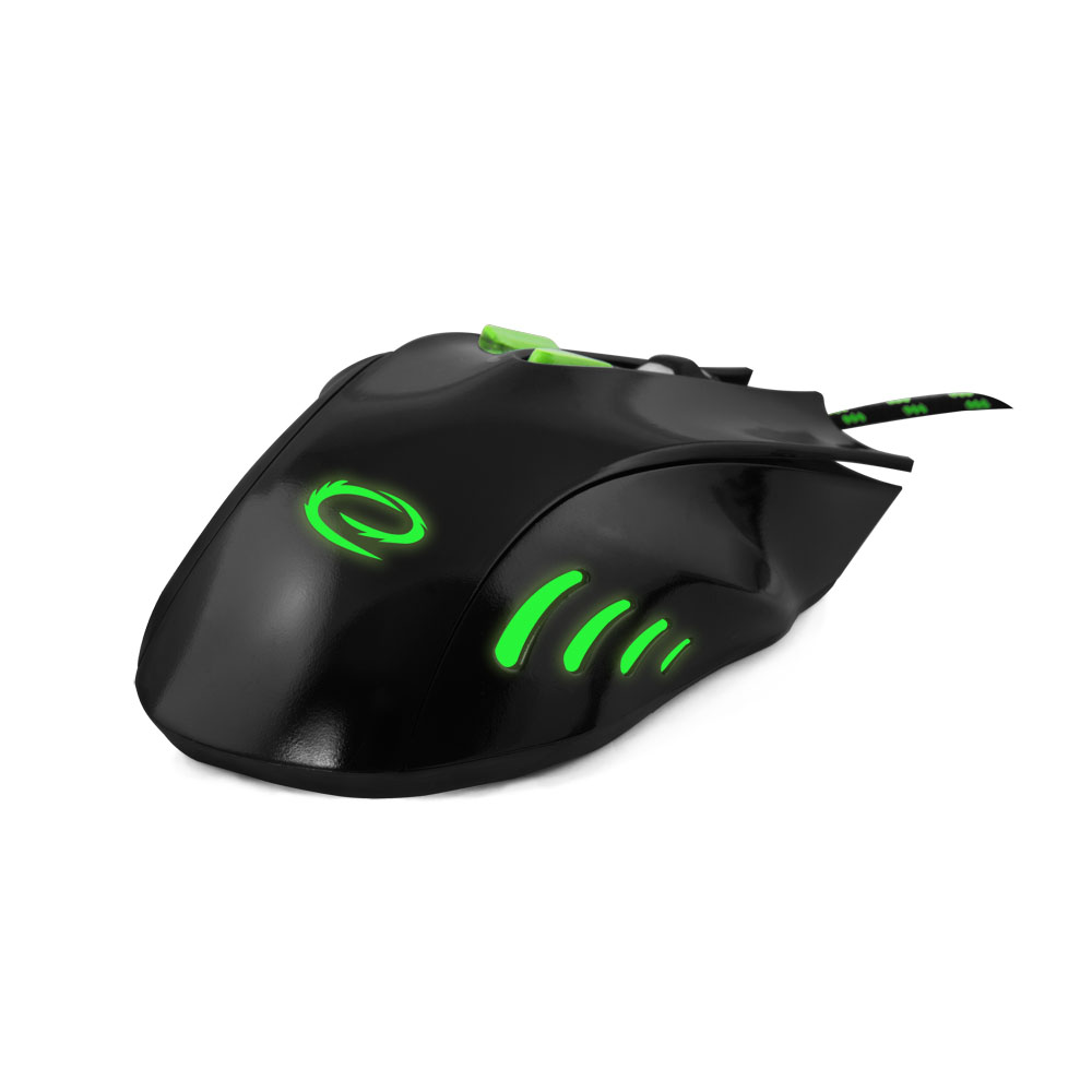 Laidinė pelė hawk-mx401, žalia