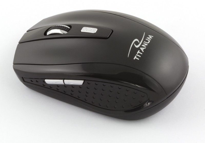 Belaidė pelė titanum tm105k, juoda