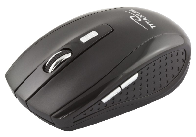 Belaidė pelė titanum tm105k, juoda