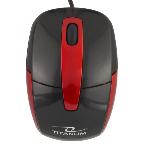 Laidinė pelė titanum tm108k, juoda
