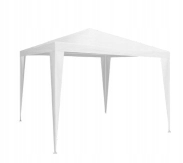 Sumontuojama lauko pavėsinė TUN5774, 3x3 m, balta