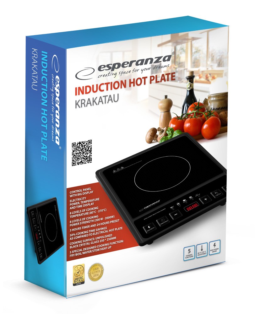 Indukcinė kaitlentė Esperanza EKH011