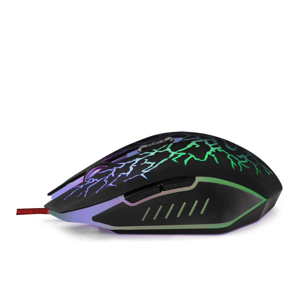 Žaidimų pelė esperanza mx211 - lightining (egm211r), juoda