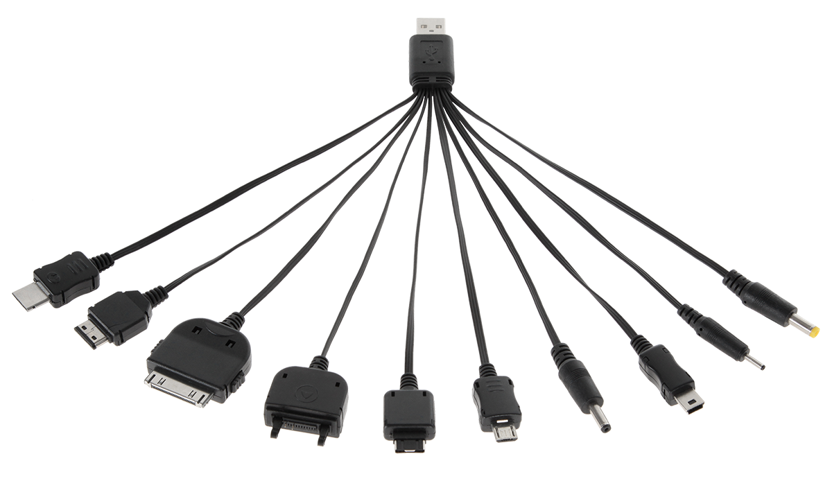 Universalus usb laidas gsm įkrovimui (10 tipų)