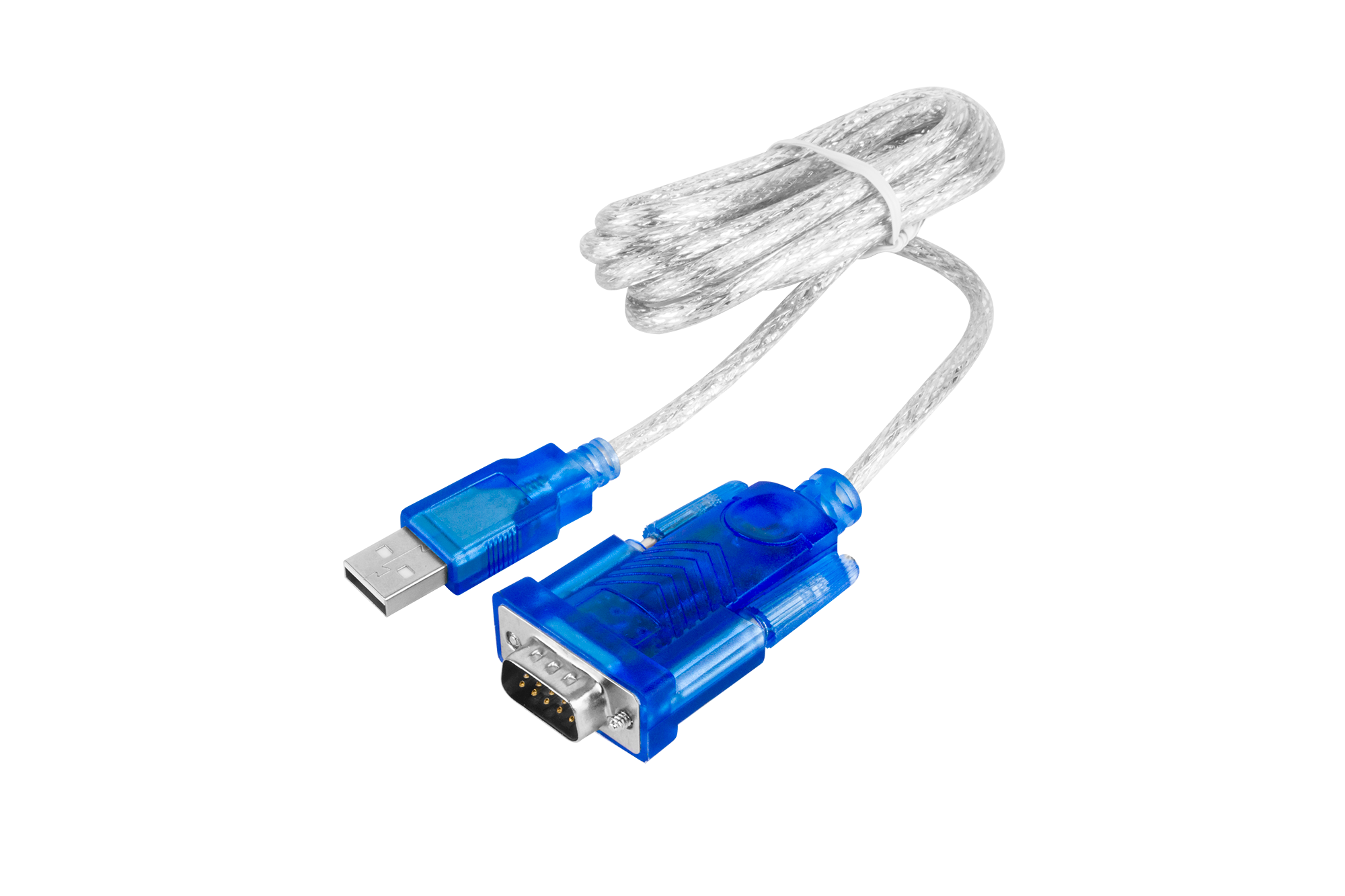 Usb 2.0 - rs232 (db9m) keitiklio kabelis