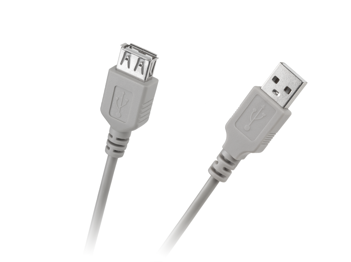 A tipo usb kištuko ir lizdo kabelis 5 m