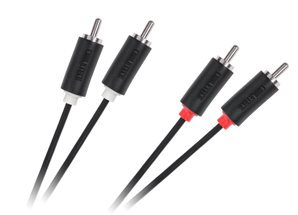 Audio laidas kabelis 2rca-2rca 5 m cabletech
