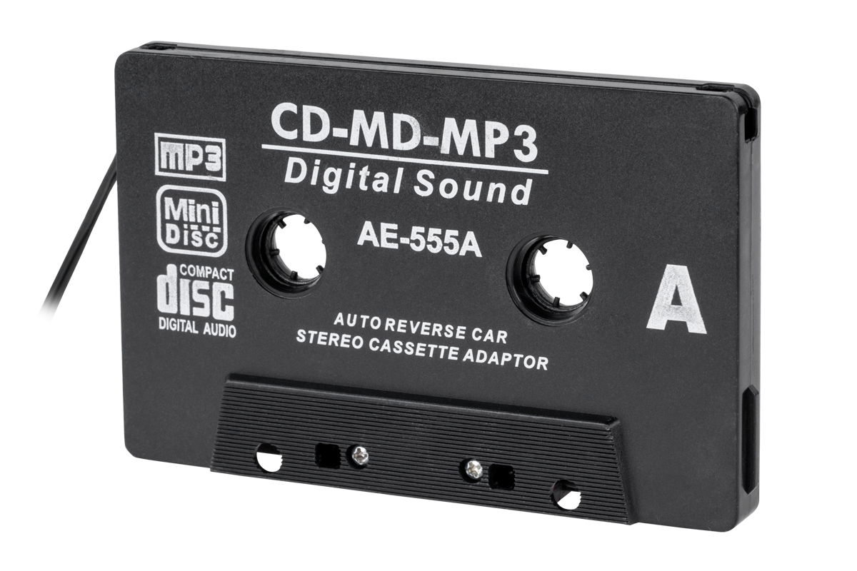 Cd/md kasečių automobilinis adapteris