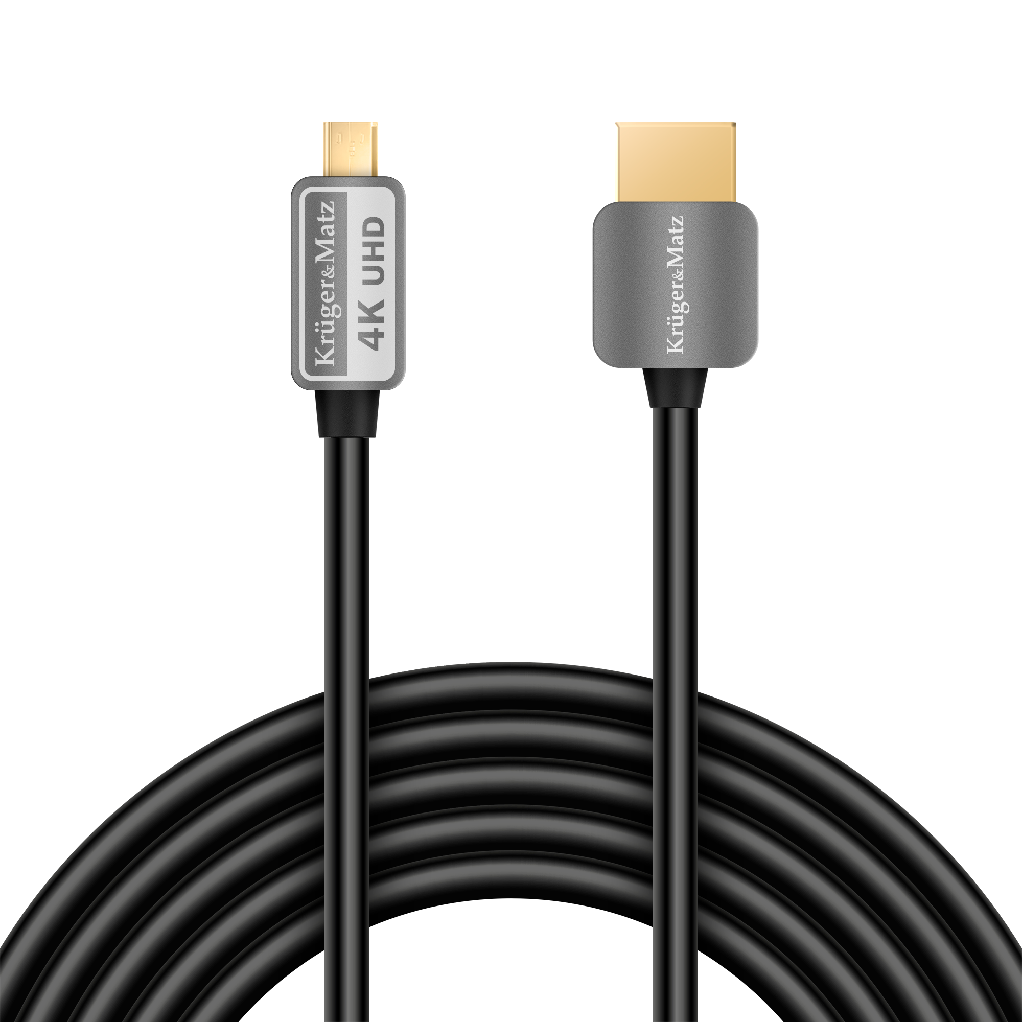 Hdmi laidas hdmi kabelis - micro hdmi kištukinis lizdas (a-d) 3,0 m kruger&matz