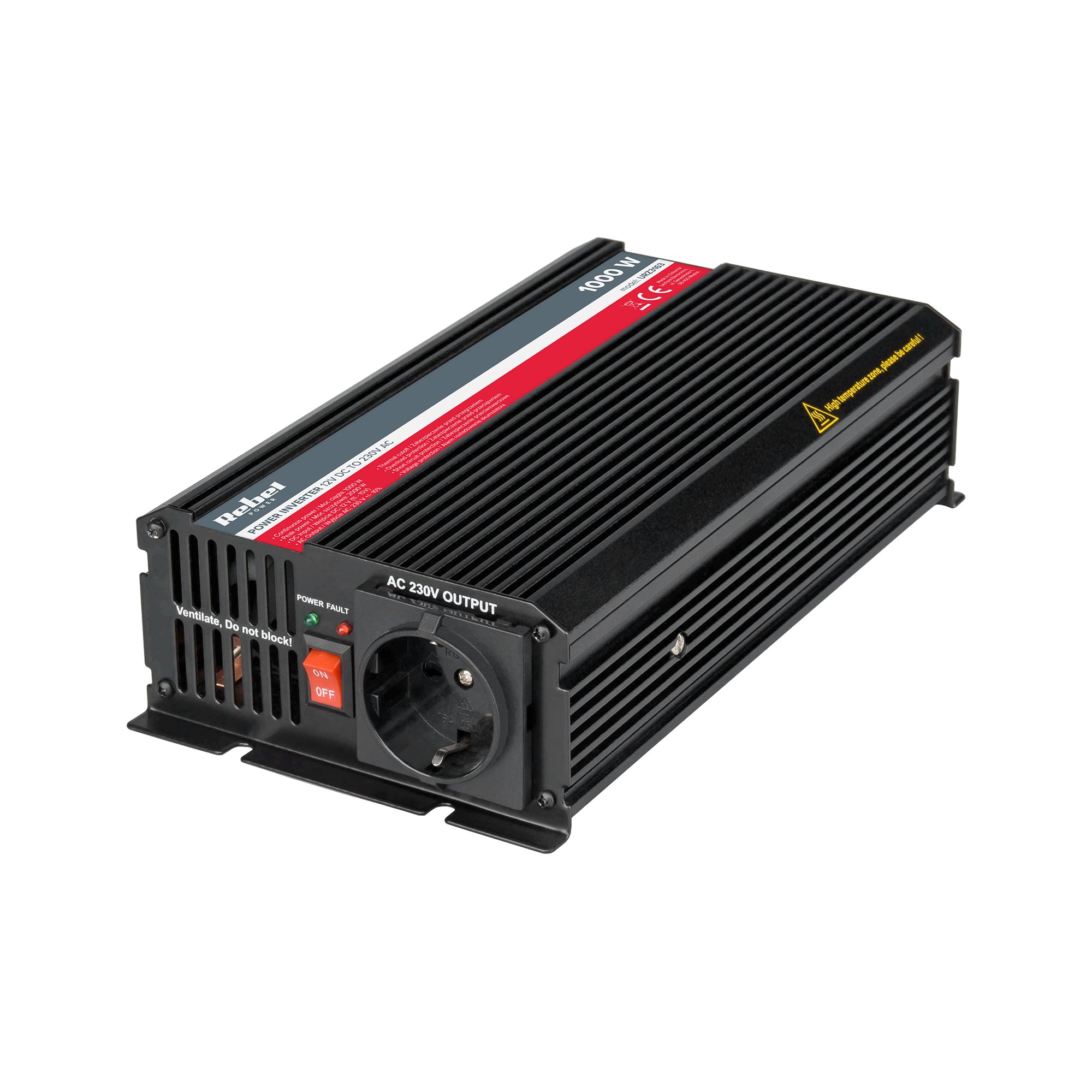 Rebel 12v/230v 1000w inverteris