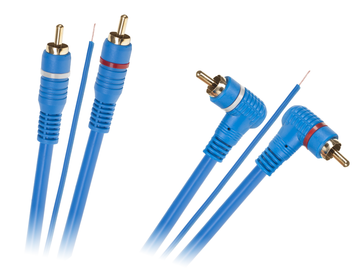 Audio laidas kabelis 2 x rca - 2 x rca