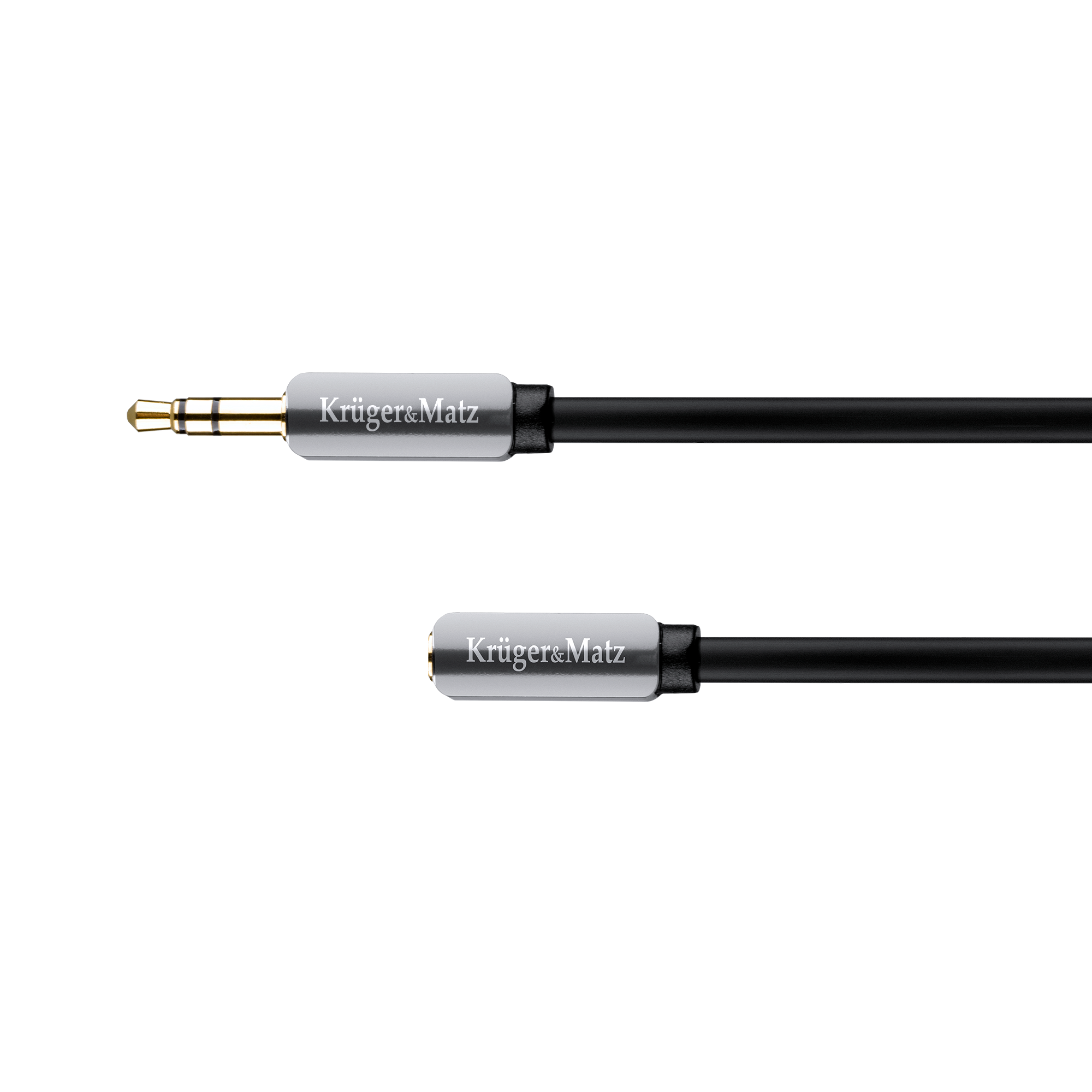 Audio laidas tiesus jack 3,5 stereo kabelis 1,0 m kruger&matz