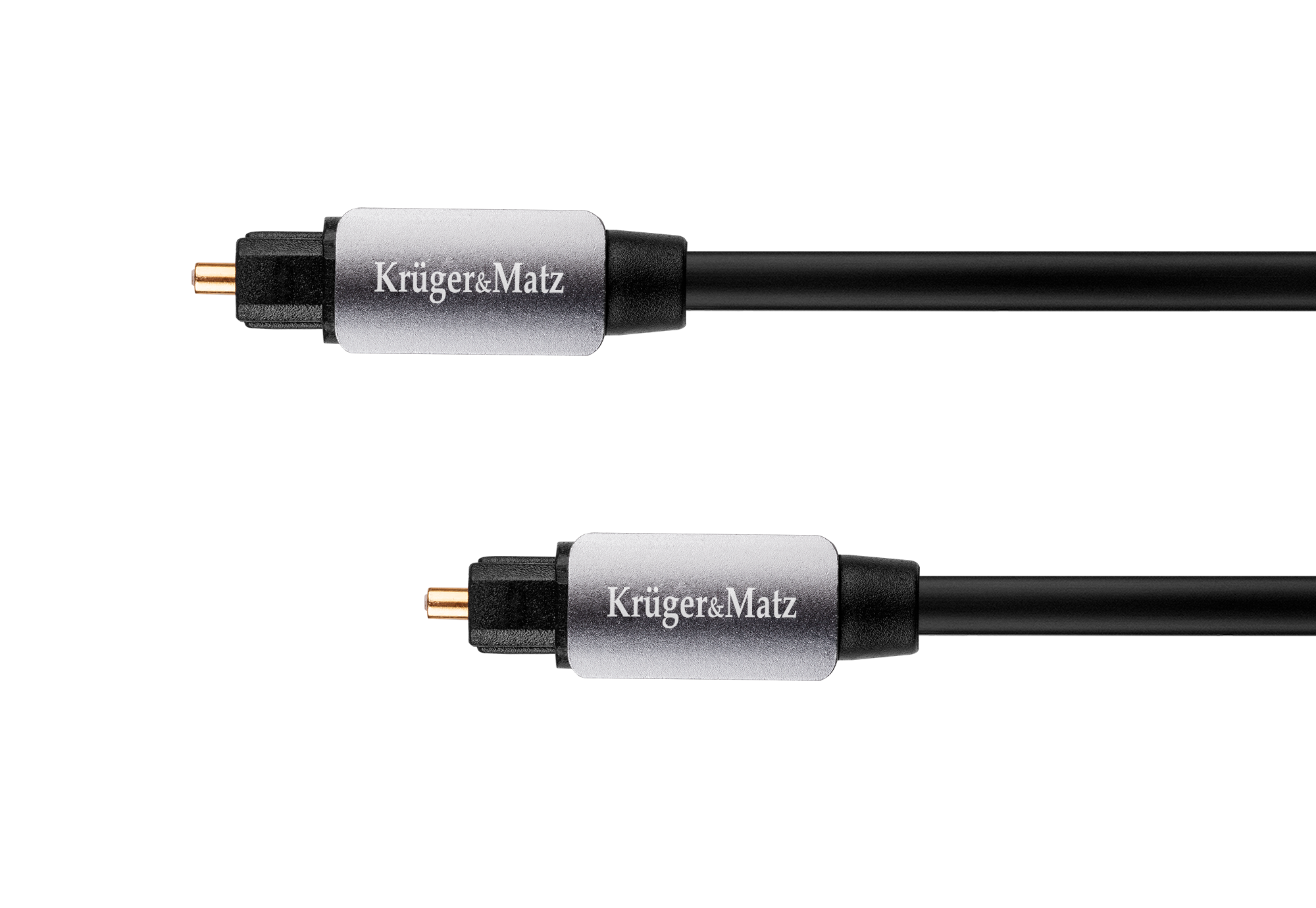 Audio laidas optinis kabelis toslink-toslink 1,0 m kruger&matz