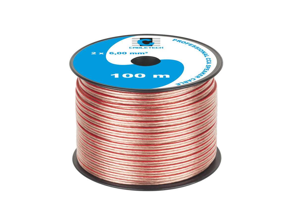 Audio laidas cca 6,0 mm garsiakalbio kabelis