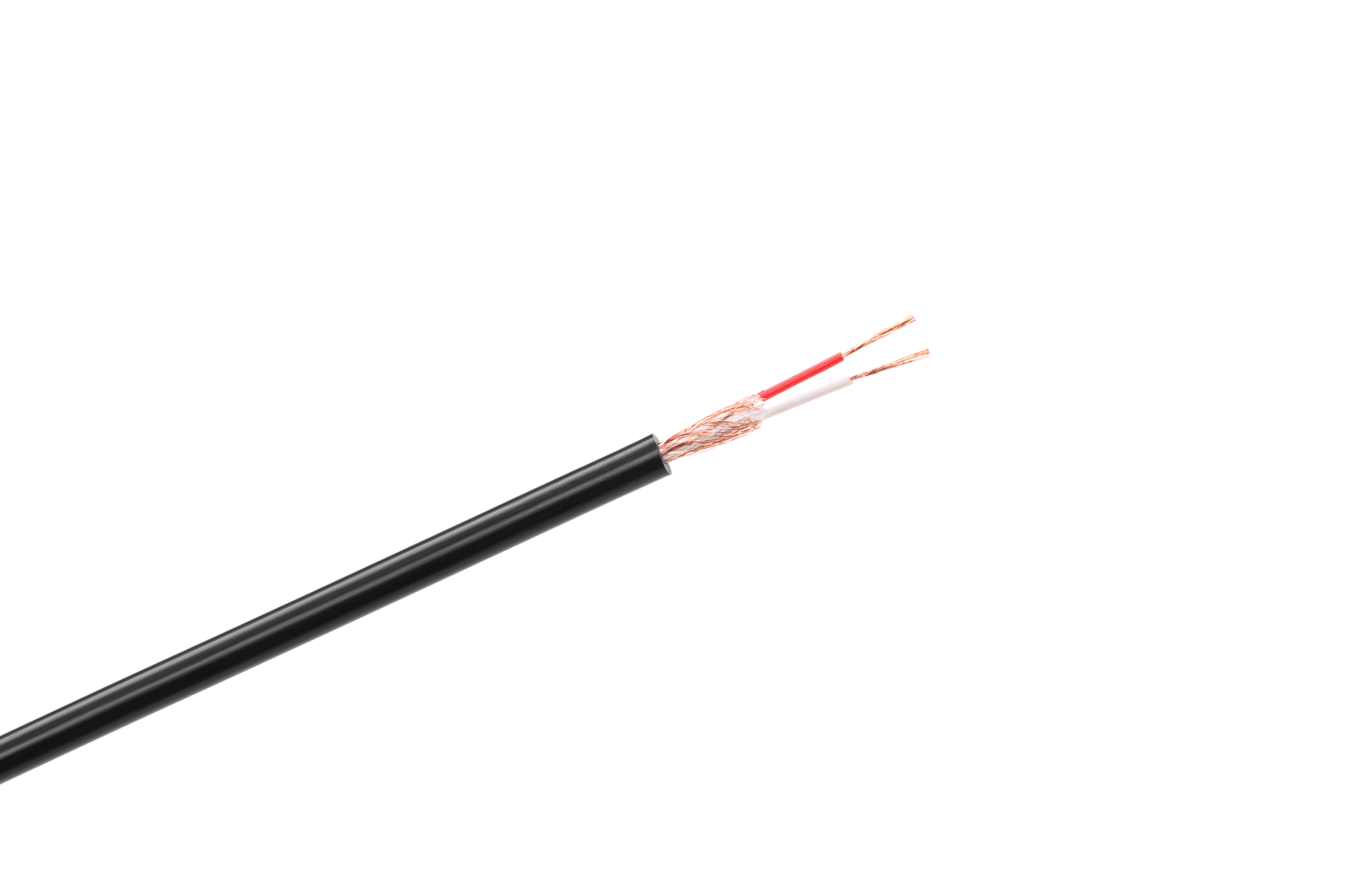 Maitinimo laidas Stereofoninio mikrofono kabelis 4 mm