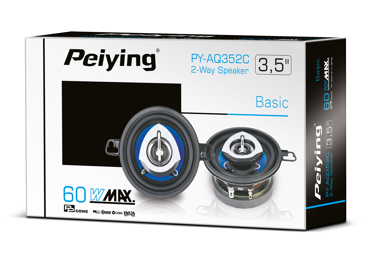 Automobilinis garsiakalbis py-aq352c 3,5
