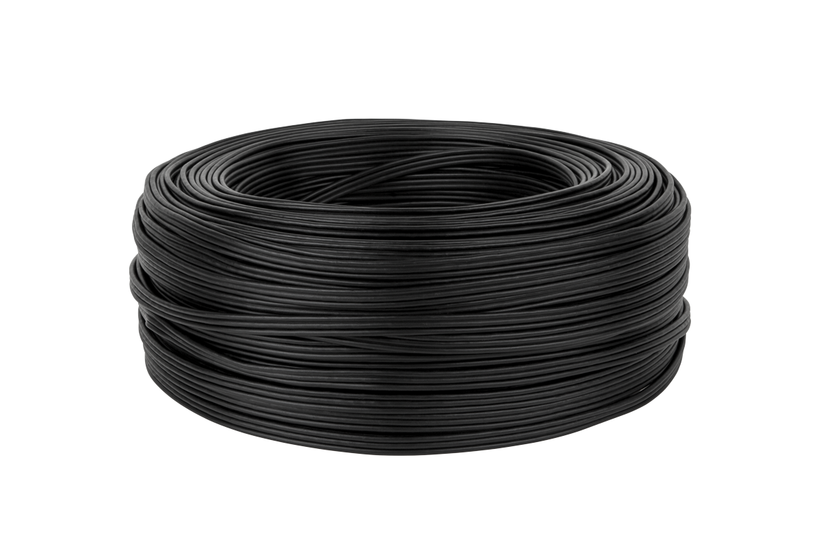 Maitinimo laidas kabelis 3 x rca , juodas