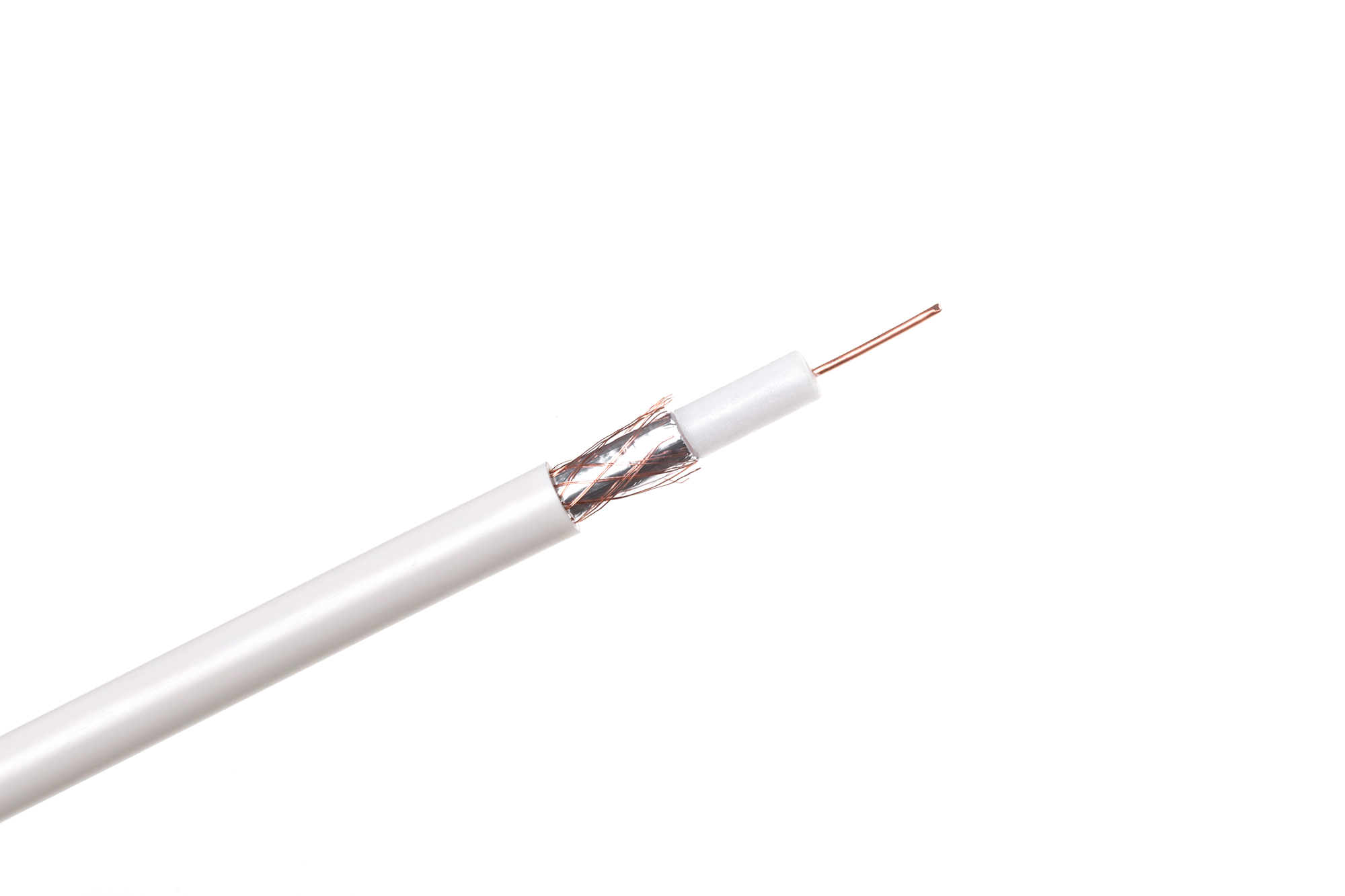 Tinklo laidas tv-sat kabelis cu+cu 150m/k.cabletech