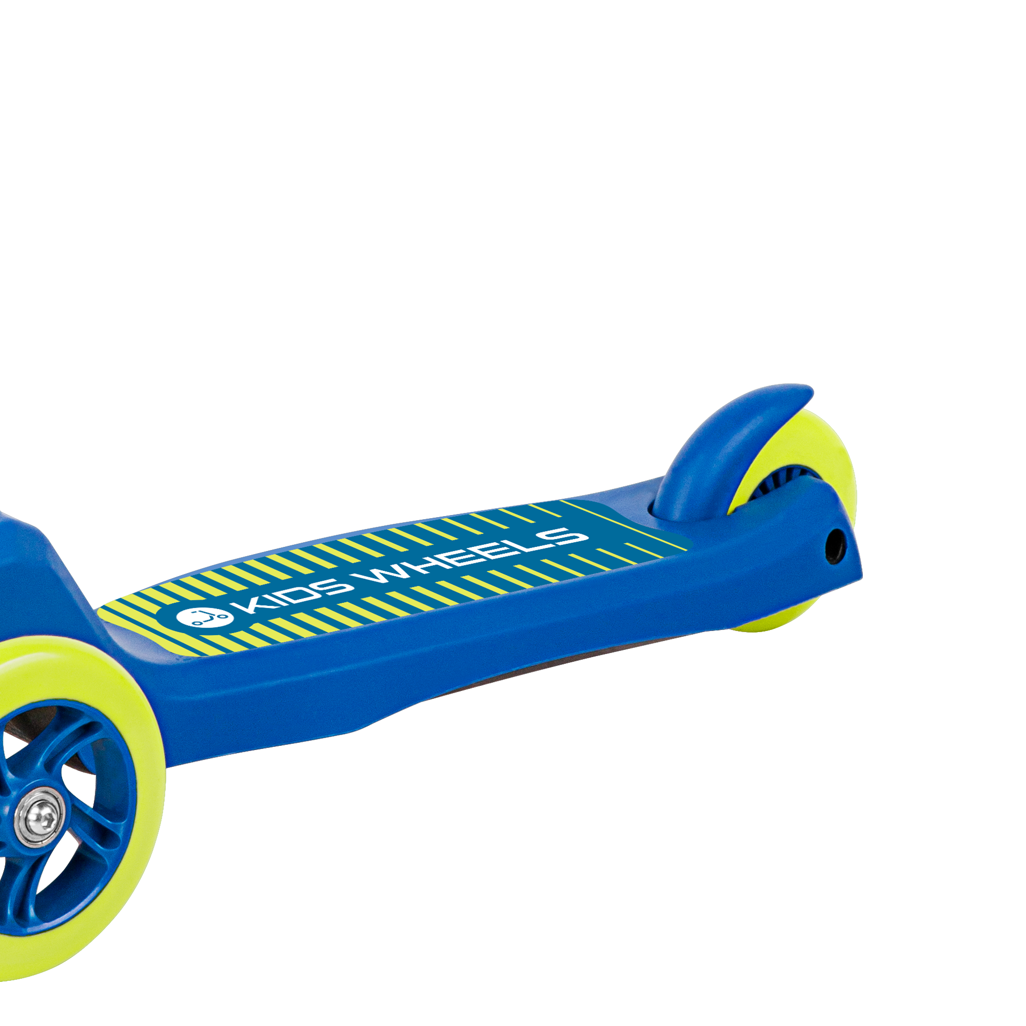 rebel kids wheels yellow trijų ratų paspirtukas