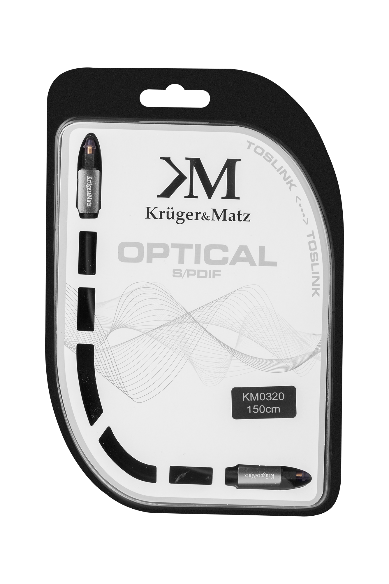 Tinklo laidas optinis kabelis ,1,5 m kruger&matz