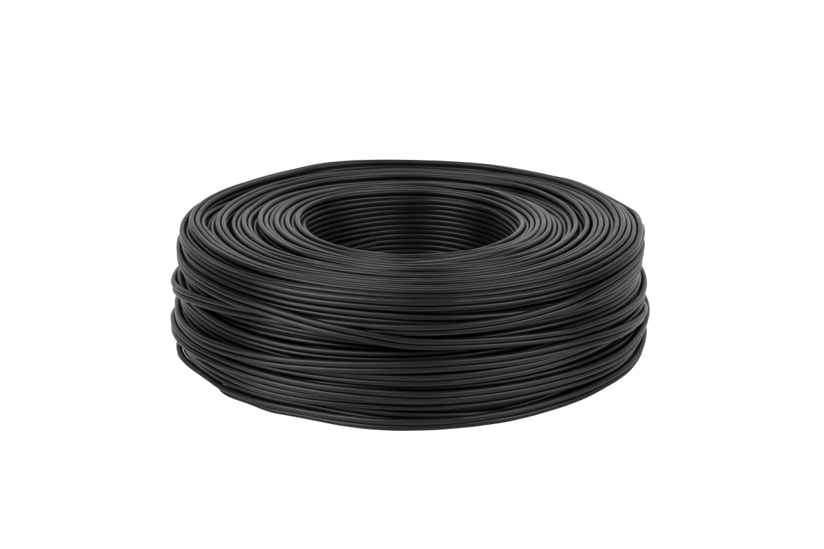 Kabelis 2 x rca black hq