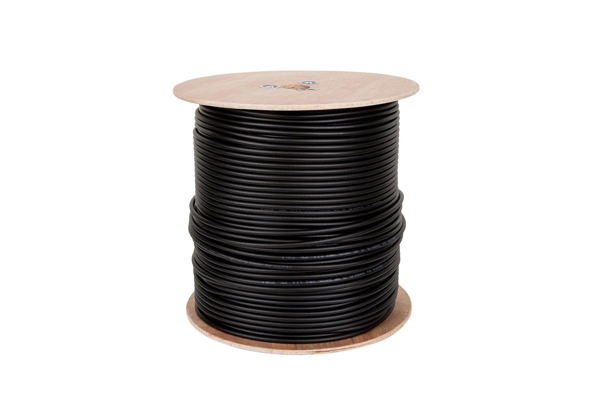 Audio laidas koaksialinis kabelis f690 bv+gel black 305 m
