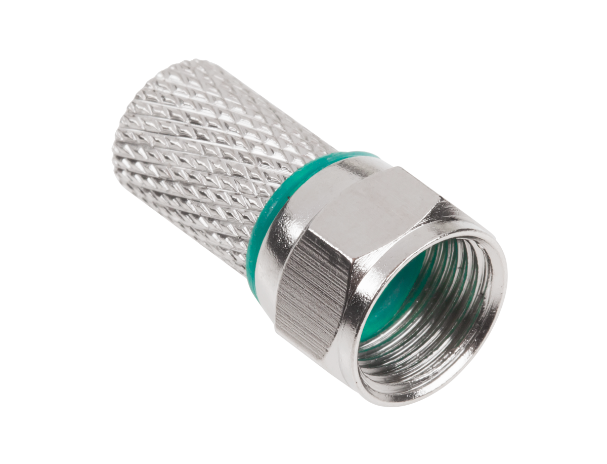 Adapteris F jungtis hq+cu sandariklis rg6-u