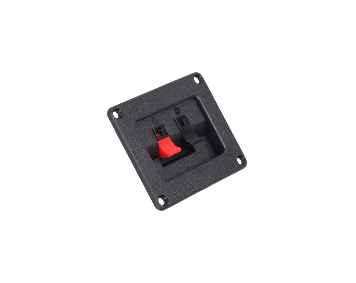 2pin garsiakalbio gnybtų lizdas