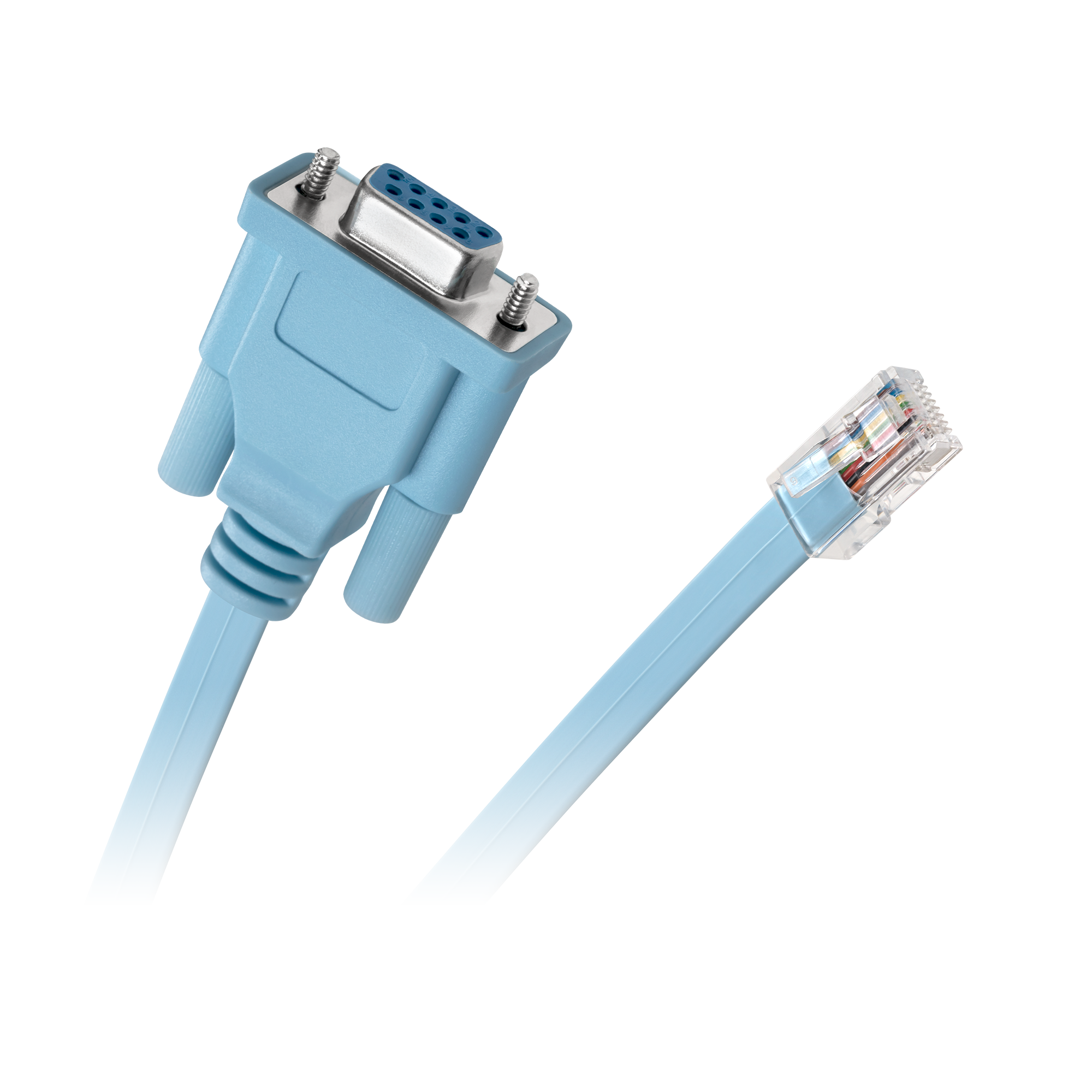 Rs232 lizdo kabelis - rj45 kištukas