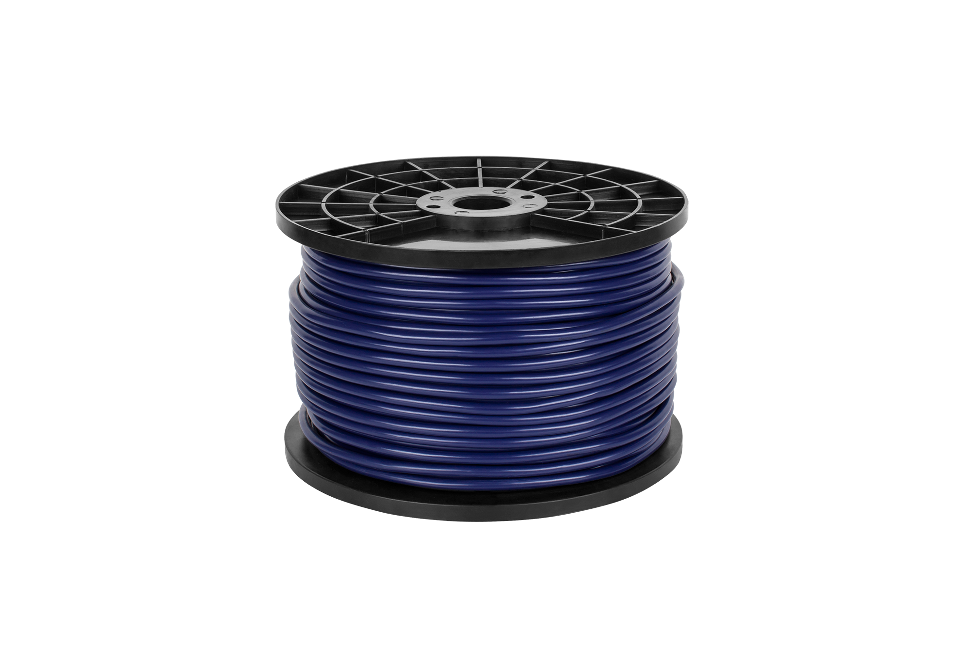 Audio laidas Stereofoninio mikrofono kabelis 6 mm, mėlynas