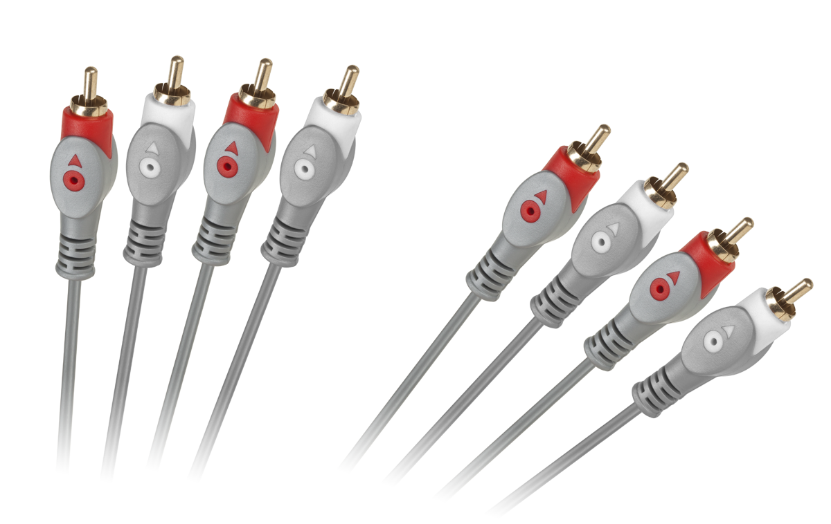 Audio laidas kabelis 4rca-4rca 1,8 m